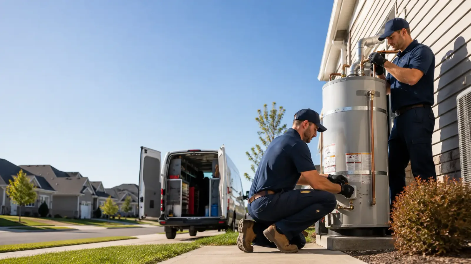 Water Heater Installation in Freedom, ME